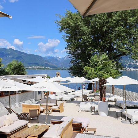 Riva Beach Club I Boutique Hotel I Restaurant Gambarogno Exterior photo