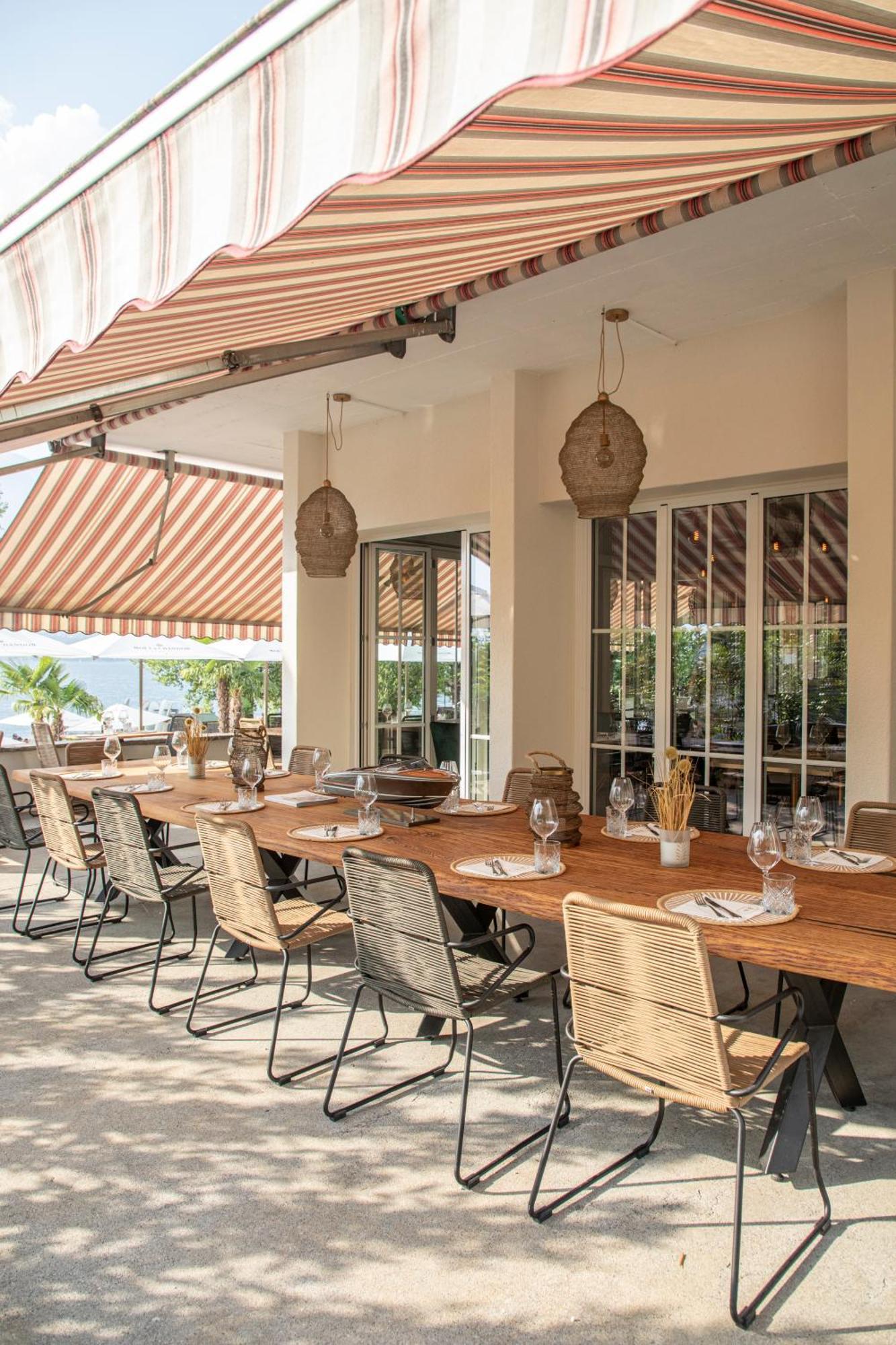 Riva Beach Club I Boutique Hotel I Restaurant Gambarogno Exterior photo