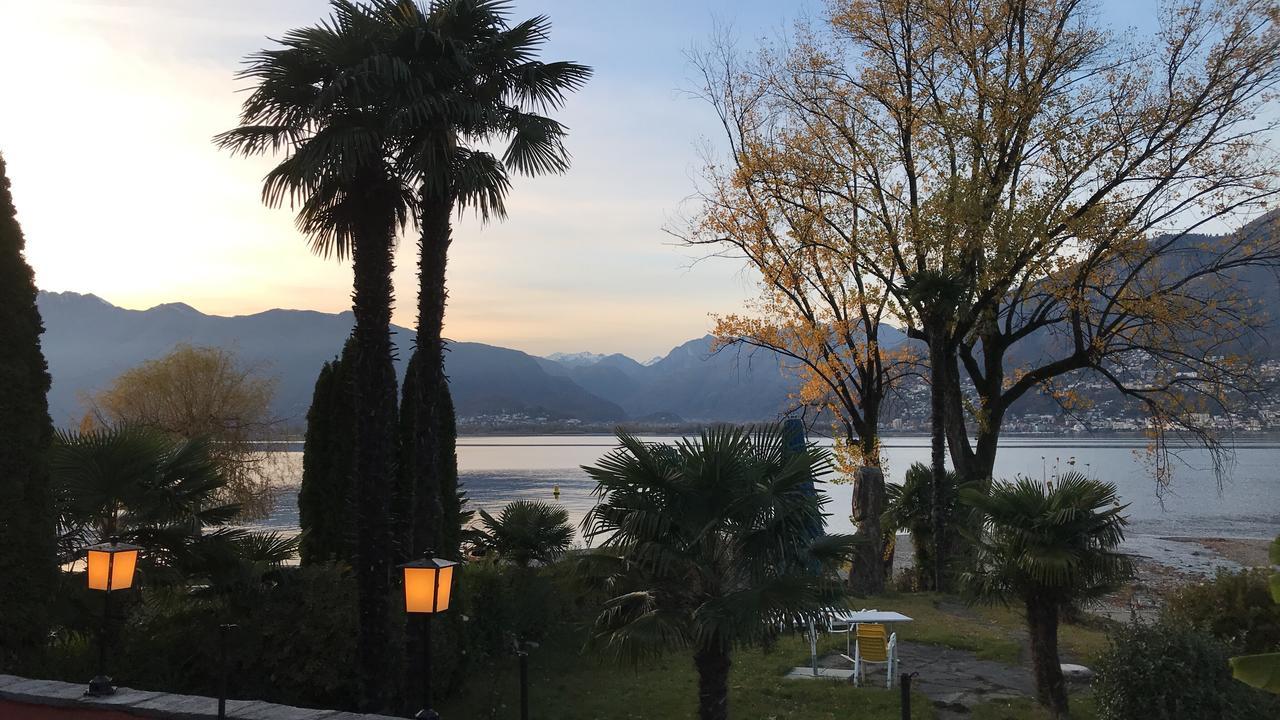 Riva Beach Club I Boutique Hotel I Restaurant Gambarogno Exterior photo